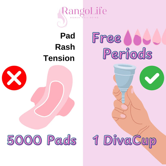 DivaCup® – Premium Reusable Menstrual Cup | FDA Approved | 100% Medical-Grade Silicone | Gynecologist-Recommended