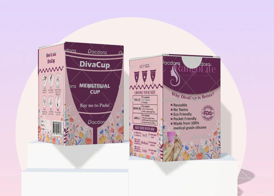 DivaCup® – Premium Reusable Menstrual Cup | FDA Approved | 100% Medical-Grade Silicone | Gynecologist-Recommended